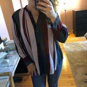 Anna Taylor Multi-Color Blouse